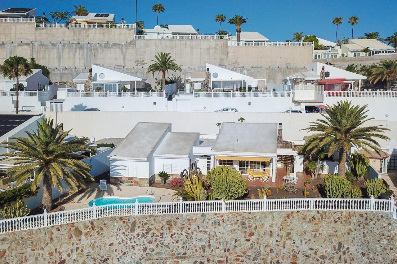 Stunning Villa With Breathtaking Ocean View Mogan Exterior photo