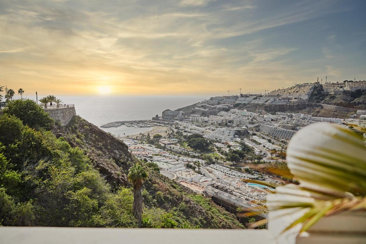 Stunning Villa With Breathtaking Ocean View Mogan Exterior photo