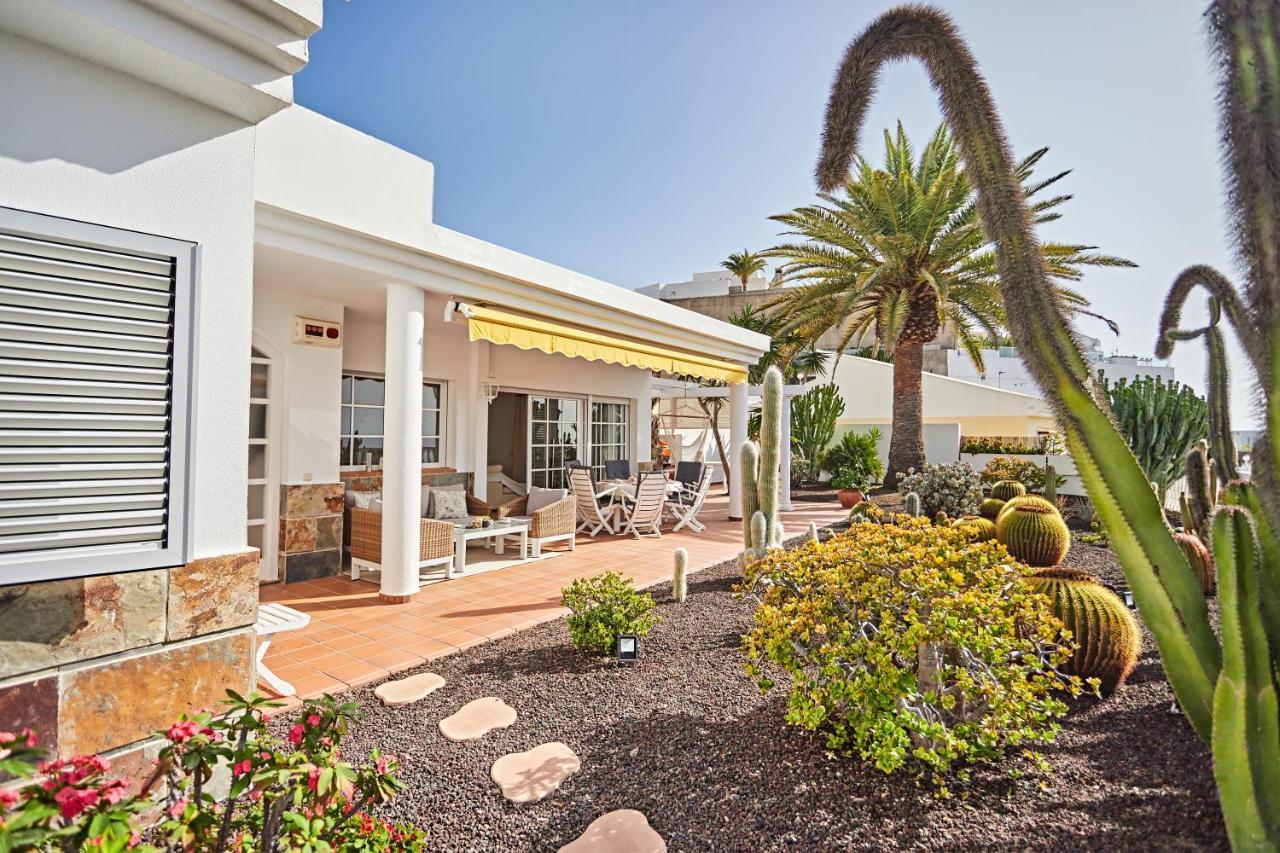 Stunning Villa With Breathtaking Ocean View Mogan Exterior photo